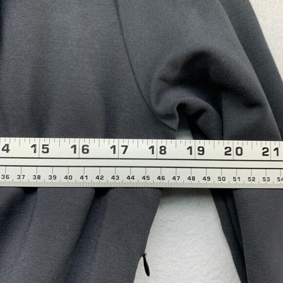 Soft Surroundings Simply Elegant Ponte Knit Wide Leg Jumpsuit Womens XS Tie Lux - Picture 15 of 16